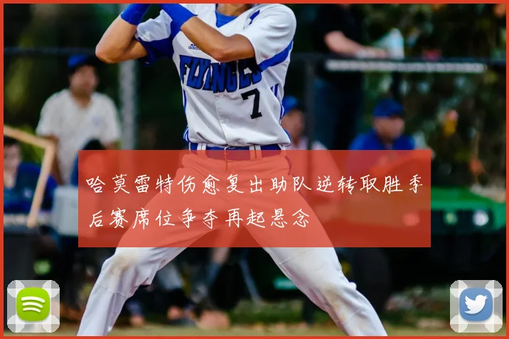 哈莫雷特伤愈复出助队逆转取胜季后赛席位争夺再起悬念